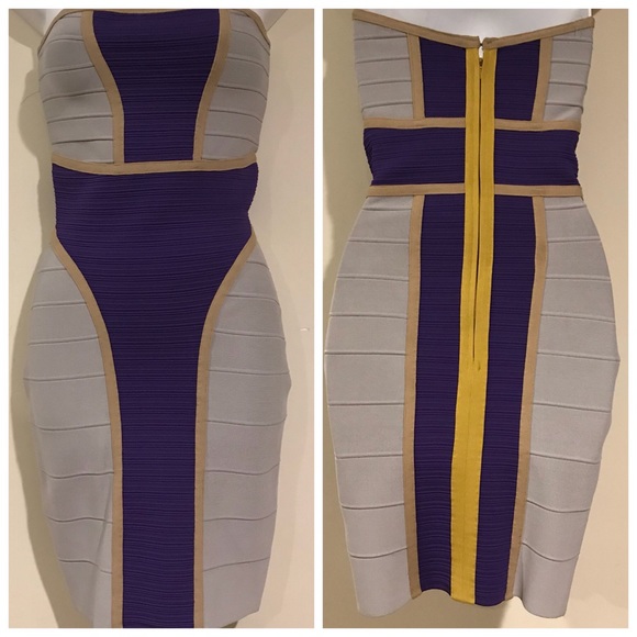 Cut25 by Yigal Azrouel Techno Bandage Dress - Picture 3 of 7